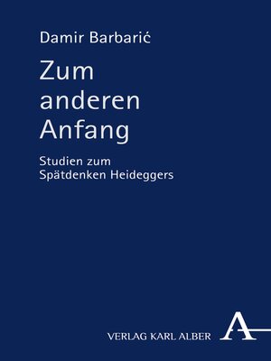 cover image of Zum anderen Anfang